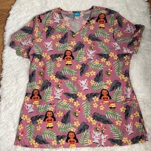 Moana scrub top